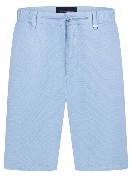 Scotland Blue Ferdinand Structure Chino Short