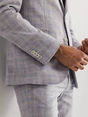 State of Art Blazer Checked Half