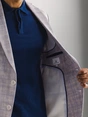 State of Art Blazer Checked Half