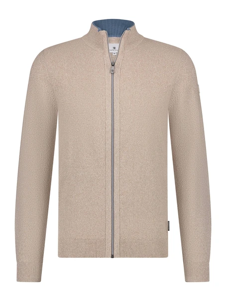 State of Art Cardigan Plain Knit