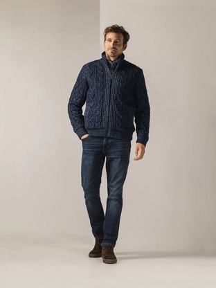 State of Art Cardigan Plain - Zip