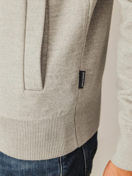 State of Art Cardigan Plain - Zip