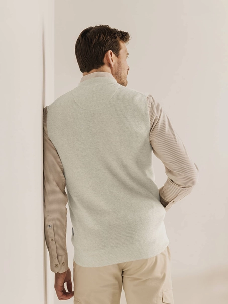 State of Art Knitted Gilet Plain