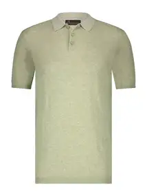 State of Art Poloshirt Knitted SS