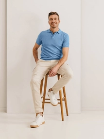 State of Art Poloshirt Knitted SS