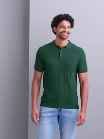 State of Art Poloshirt Knitted SS