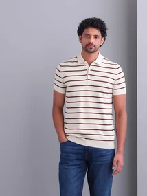 State of Art Poloshirt Knitted SS