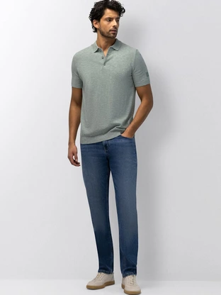 State of Art Poloshirt Knitted SS