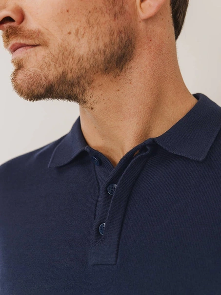 State of Art Poloshirt Knitted SS