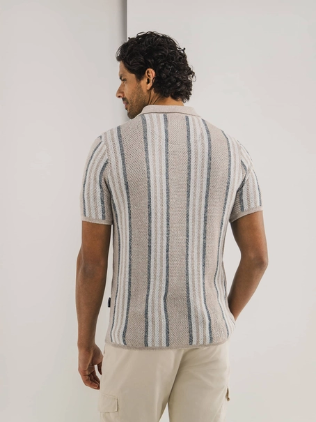 State of Art Poloshirt Knitted SS