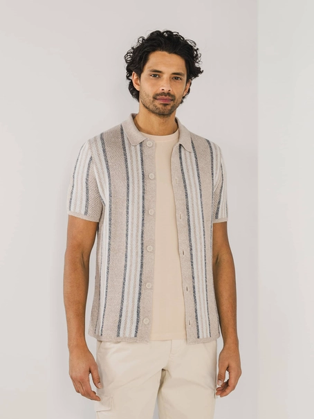 State of Art Poloshirt Knitted SS