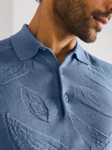 State of Art Poloshirt Knitted SS