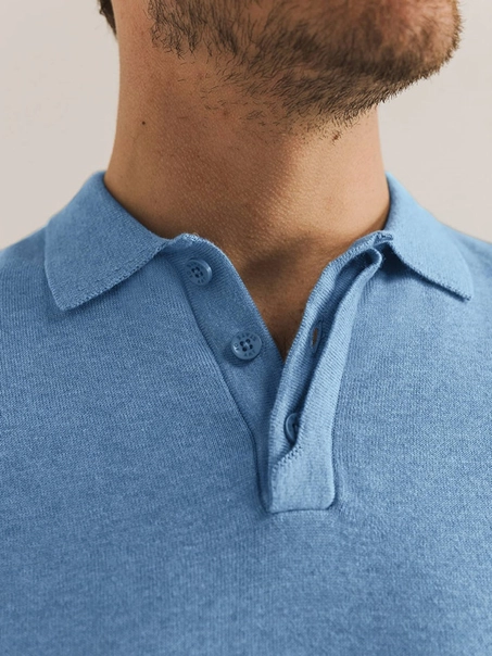 State of Art Poloshirt Knitted SS