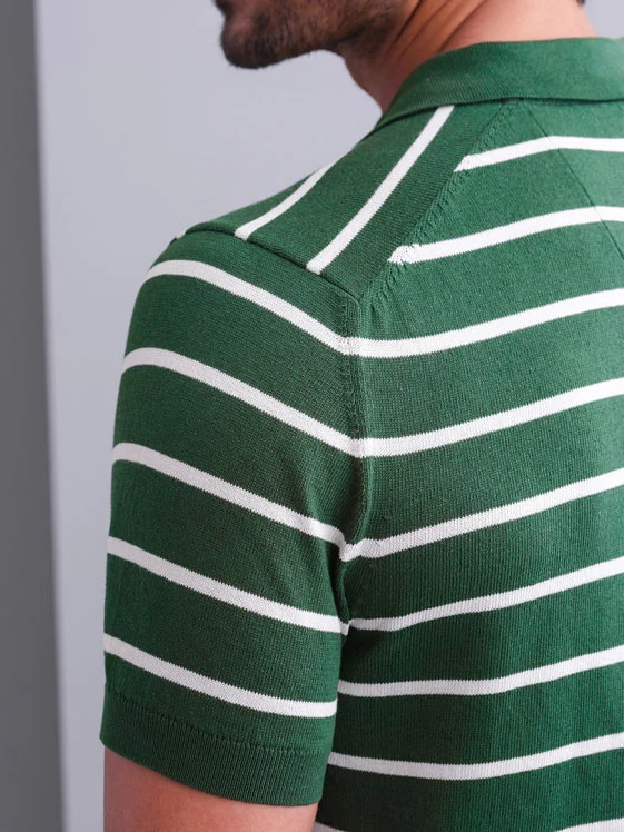 State of Art Poloshirt Knitted SS