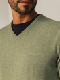 State of Art Pullover V-Neck Plai