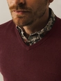 State of Art Pullover V-Neck Plai