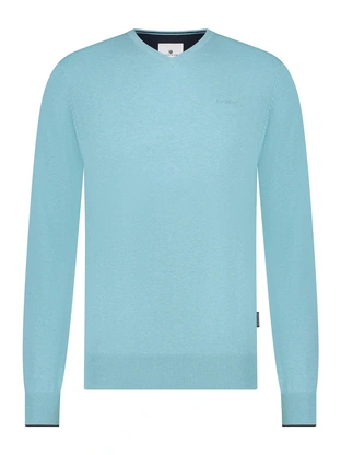 State of Art Pullover V-Neck Plai