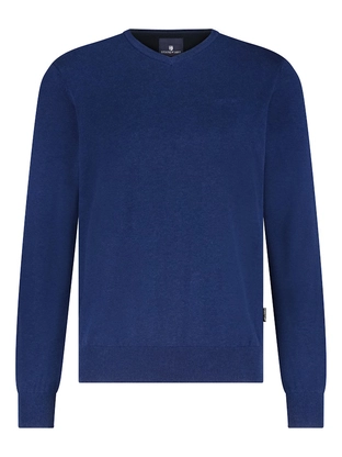 State of Art Pullover V-Neck Plai