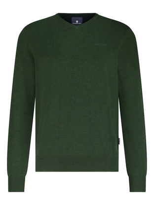 State of Art Pullover V-Neck Plai