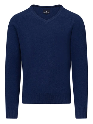 State of Art Pullover V-Neck Plai