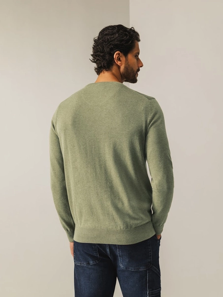State of Art Pullover V-Neck Plai