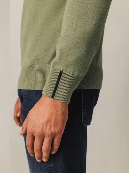 State of Art Pullover V-Neck Plai