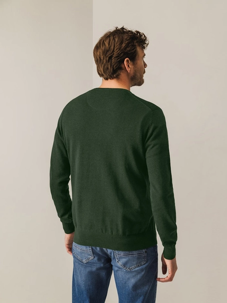 State of Art Pullover V-Neck Plai