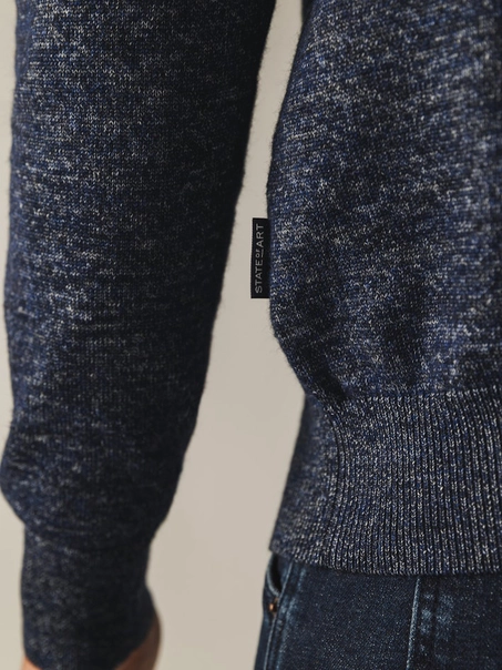 State of Art Pullover V-Neck Plai