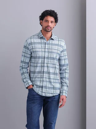 State of Art Shirt LS Checked Jer
