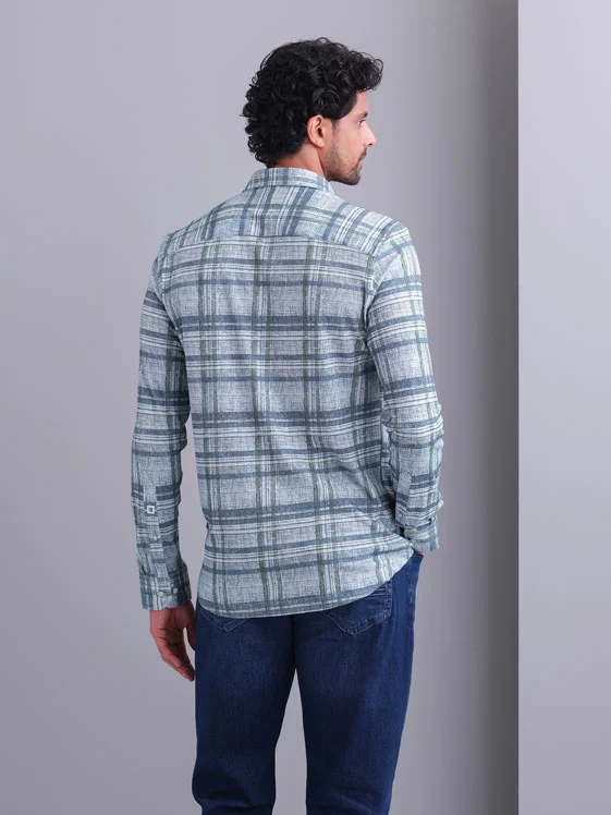State of Art Shirt LS Checked Jer
