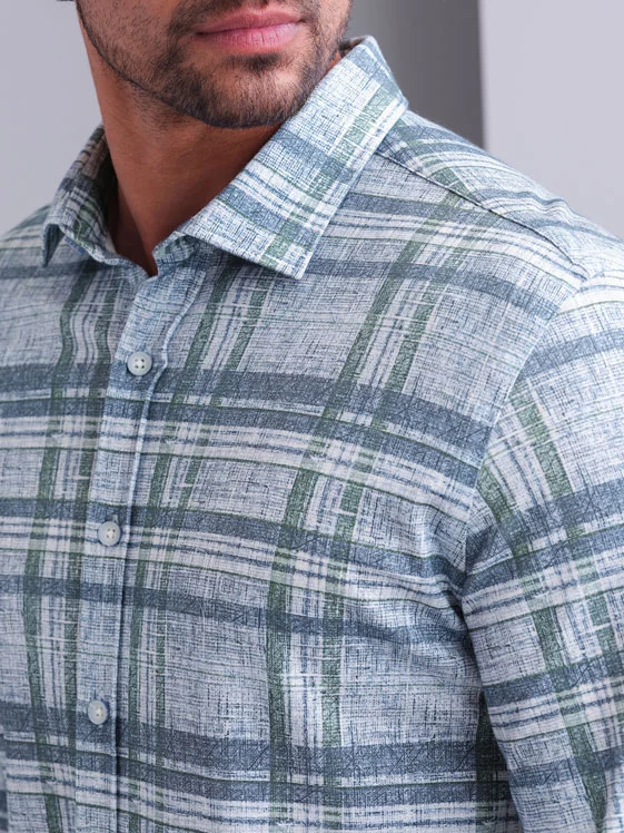 State of Art Shirt LS Checked Jer