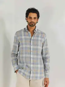 State of Art Shirt LS Checked Y/D