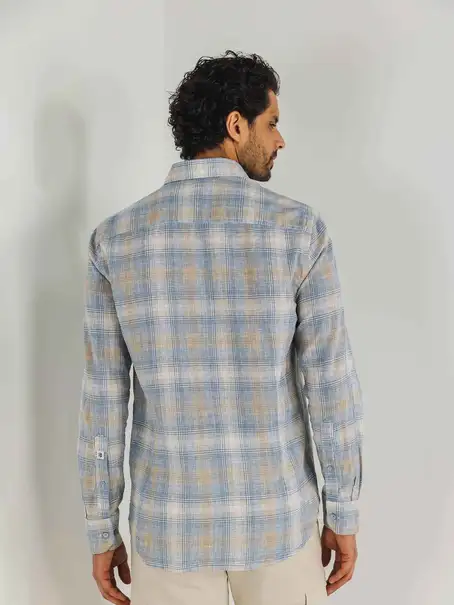 State of Art Shirt LS Checked Y/D