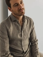 State of Art Shirt LS Plain Linen
