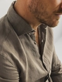 State of Art Shirt LS Plain Linen