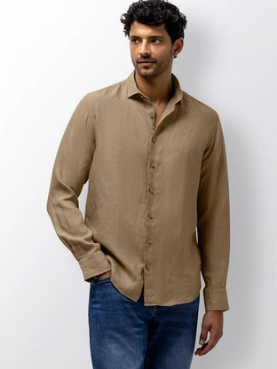 State of Art Shirt LS Plain Linen