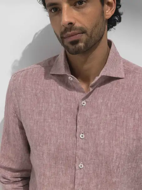 State of Art Shirt LS Plain Linen
