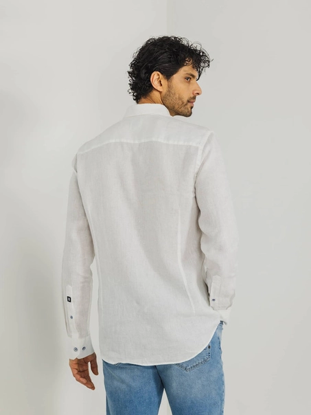 State of Art Shirt LS Plain Linen