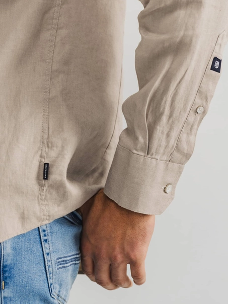 State of Art Shirt LS Plain Linen
