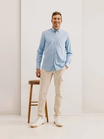 State of Art Shirt LS Plain Oxfor