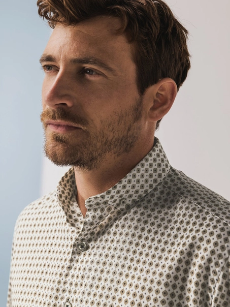 State of Art Shirt LS Print Dobbe