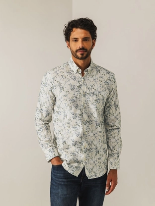 State of Art Shirt LS Print Fine