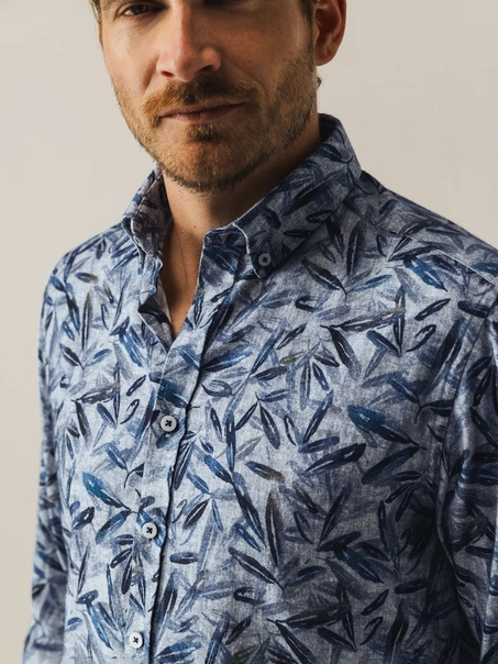 State of Art Shirt LS Print Flane