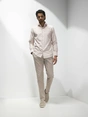 State of Art Shirt LS Print Linen
