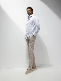 State of Art Shirt LS Print Linen