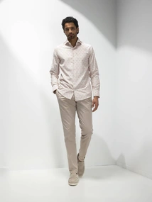 State of Art Shirt LS Print Linen