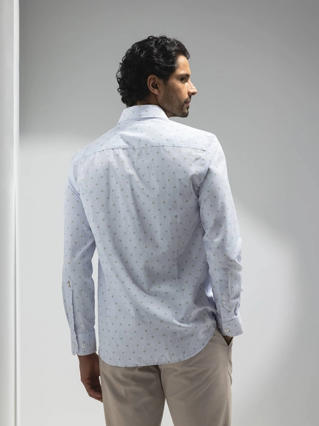State of Art Shirt LS Print Linen