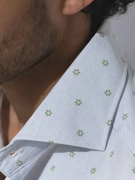 State of Art Shirt LS Print Linen