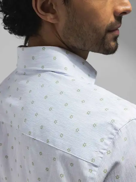 State of Art Shirt LS Print Linen