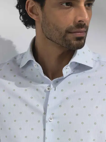 State of Art Shirt LS Print Linen